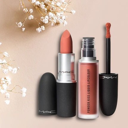 MAC Powder Kiss Lip Set - Like Daughter - Maison des fragrances