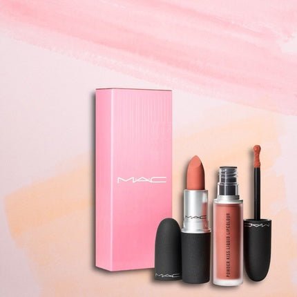 MAC Powder Kiss Lip Set - Like Daughter - Maison des fragrances