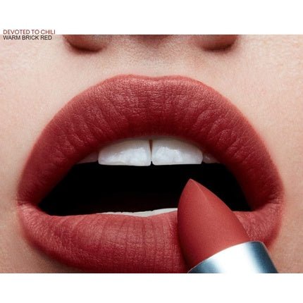 MAC Powder Kiss Lipstick Devoted To Chili 3g - Maison des fragrances