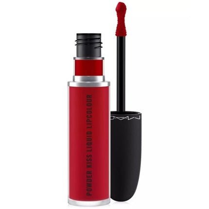 Mac Powder Kiss Liquid Lipcolour 981 Haute Pants 0.17oz/5.0ml - New With Box - Maison des fragrances