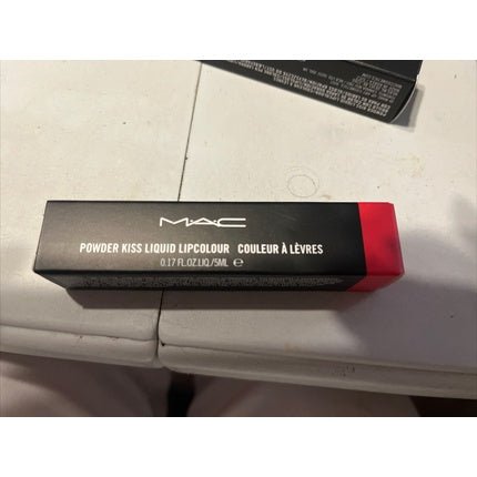 MAC Powder Kiss Liquid Lipcolour Shade 984 Billion $ Smile 5ml 0.17oz - New In Box - Maison des fragrances