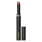 MAC Powder Kiss Velvet Blur Slim Stick Lipstick 877 Devoted To Chili Warm Brick Red - Maison des fragrances