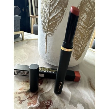 Mac Powder Kiss Velvet Blur Slim Stick Lipstick 895 SORRY NOT SORRY - Maison des fragrances