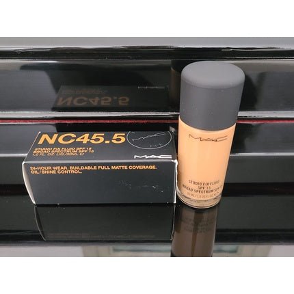 MAC Studio Fix Fluid Foundation LSF15 NC45.5 1.0 fl oz - Maison des fragrances