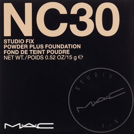 MAC Studio Fix Powder Plus Foundation NC30 15g - Maison des fragrances