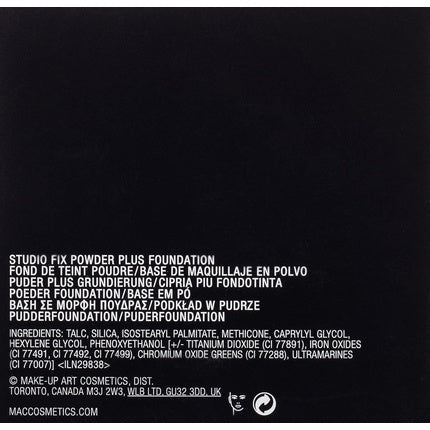 MAC Studio Fix Powder Plus Foundation NC30 15g - Maison des fragrances