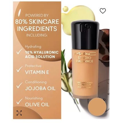 MAC Studio Radiance Serum - based Foundation Choose Your Shade 1.0 fl oz - Maison des fragrances