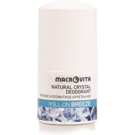 MACROVITA Natural Crystal Deodorant Roll-On Breeze 50ml - Maison des fragrances