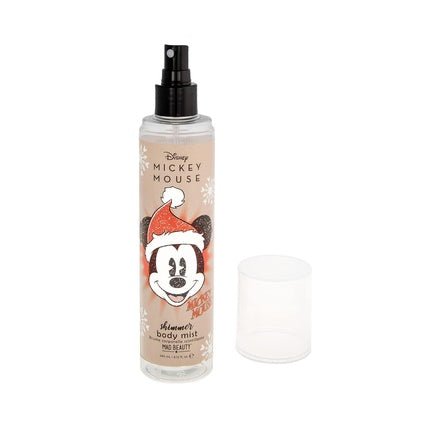 MAD Beauty Disney Mickey Mouse Body Mist Silver Shimmering Frosted Berries Christmas Gift Jingle All The Way Elegant Body Care - Maison des fragrances