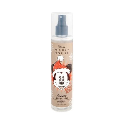MAD Beauty Disney Mickey Mouse Body Mist Silver Shimmering Frosted Berries Christmas Gift Jingle All The Way Elegant Body Care - Maison des fragrances