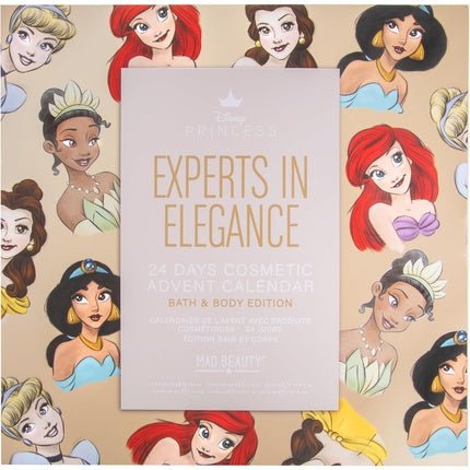 Mad Beauty Disney Princess 24 Day Cosmetic Advent Calendar Beige - Maison des fragrances
