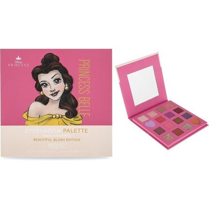 MAD BEAUTY Disney Pure Princess Belle Beauty & The Beast Sixteen Shade Palette with Mirror - Maison des fragrances