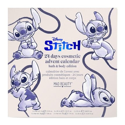 Mad Beauty Disney Stitch Advent Calendar with 24 Makeup and Cosmetic Products - Maison des fragrances