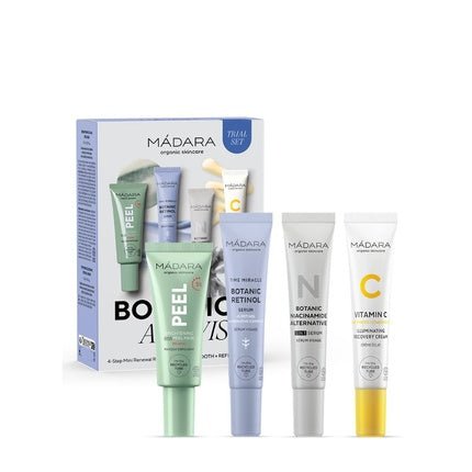 Madara Botanic Activist 4 - Step Mini Renewal Routine Set - 62ml - Maison des fragrances