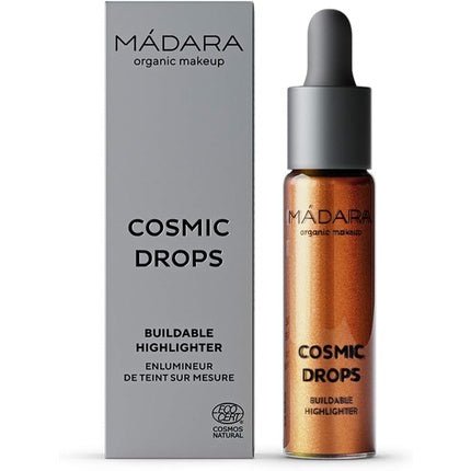 Mádara Cosmic Drops Buildable Highlighter 13.5ml Burning Meteorite - Maison des fragrances