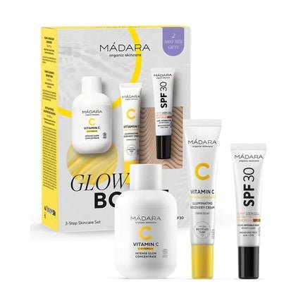 Madara Glow Boost Skincare Set 1un - Maison des fragrances