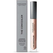 MÁDARA Luminous Perfecting Concealer 25 Latte Organic Makeup Contour Corrector with Hyaluronic Acid and Minerals 4ml - Maison des fragrances