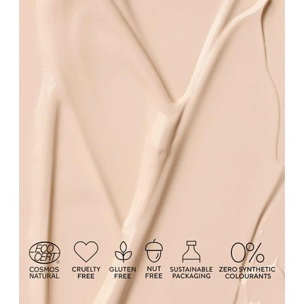 MÁDARA Organic Skincare SKINONYM Semi - Matte Peptide Foundation 10 Porcelain 30ml - Maison des fragrances