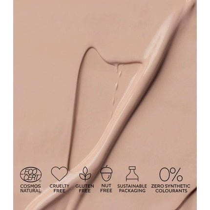 MÁDARA Organic Skincare SKINONYM Semi - Matte Peptide Foundation 30 Rose Ivory 30ml - Maison des fragrances