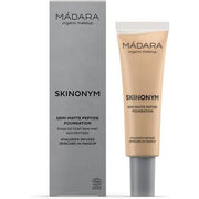 MÁDARA Organic Skincare SKINONYM Semi - Matte Peptide Foundation 35 True Beige 30ml - Maison des fragrances