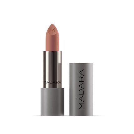 MÁDARA Organic Skincare Velvet Wear Matte Cream Lipstick 34 Whisper 38g - With Blueberry Seed Oil and Shea Butter - Vegan - Maison des fragrances