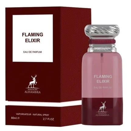Maison Alhambra Flaming Elixir Unisex Fragrance Eau de Parfum (EDP) Mixte 80ml - Maison des fragrances