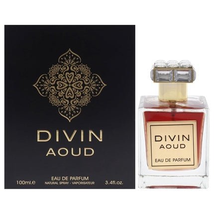 Maison Alhambra Fragrance World Divin Aoud Unisex Eau de Parfum (EDP) Mixte 100ml - Maison des fragrances