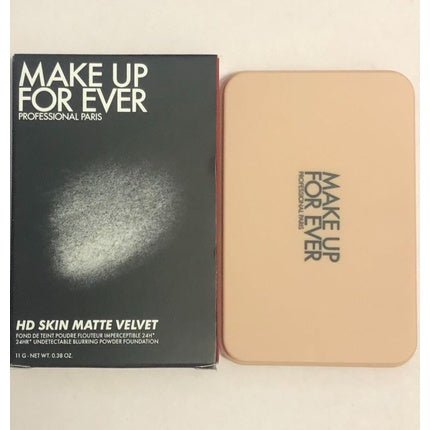 MAKE UP FOR EVER HD Skin Matte Velvet Undetectable Longwear Blurring Powder Foundation 1N00 Alabaster - Maison des fragrances