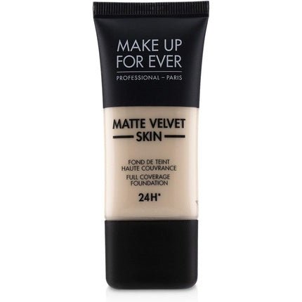 MAKE UP FOR EVER Matte Velvet Skin Liquid Foundation 30ml Y205 Alabaster - Maison des fragrances