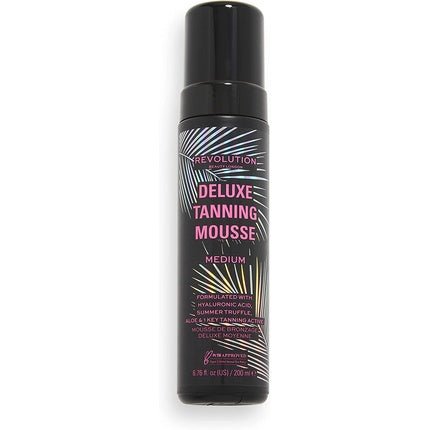 Makeup Revolution Beauty Deluxe Tanning Mousse with Hyaluronic Acid Light/Medium 200ml - Maison des fragrances