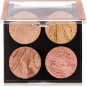 Makeup Revolution Cheek Kit Fresh Perspective Face Bronzing Highlighter Palette 4 Shades 8.8g - Maison des fragrances