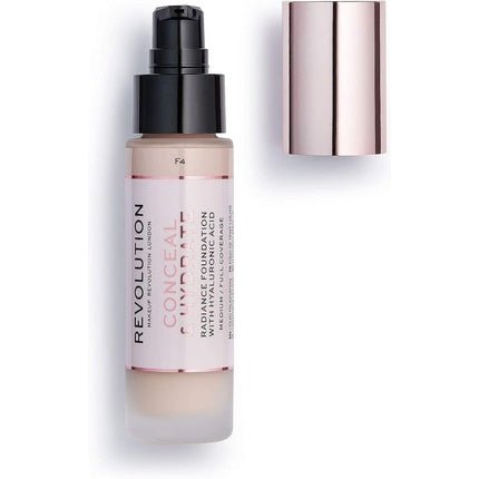 Makeup Revolution Conceal & Hydrate Foundation F4 23ml - Maison des fragrances