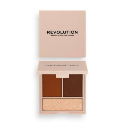 Makeup Revolution Face Powder Contour Compact Contouring Kit Light 1pc - Maison des fragrances