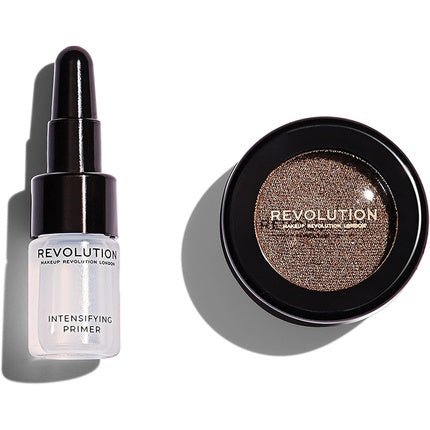 Makeup Revolution Flawless Foils Overcome Metallic Eyeshadow 2g & Intensifying Primer 2ml - Maison des fragrances