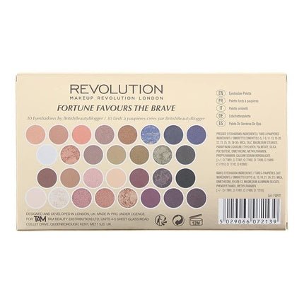 Makeup Revolution Fortune Favours The Brave Eyeshadow Palette 16g - Maison des fragrances