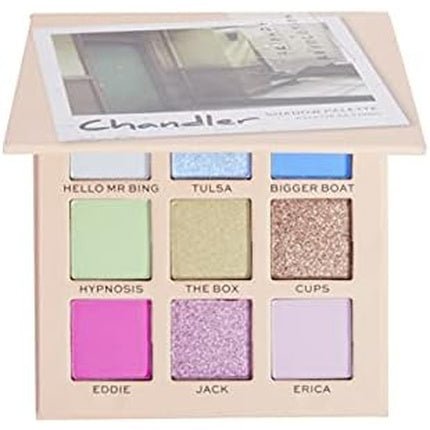 Makeup Revolution Friends Chandler Eyeshadow Palette 9 Shades 9g - Maison des fragrances