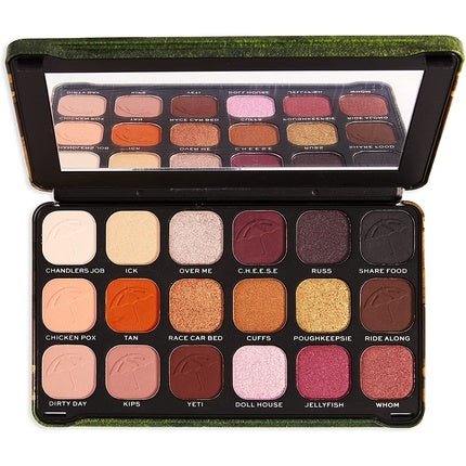 Makeup Revolution Friends Forever Flawless Eyeshadow Palette I'll Be There For You 18 Shades 19.8g - Maison des fragrances