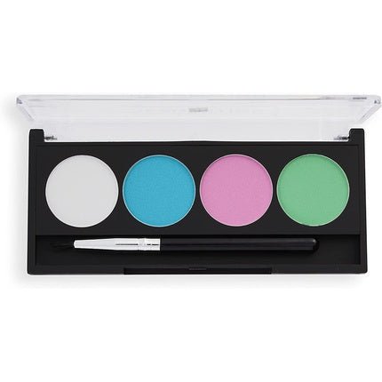 Makeup Revolution Graphic Liner Palette Coloured Eyeliner Pastel Dream 4 Shades 5.4g - Maison des fragrances