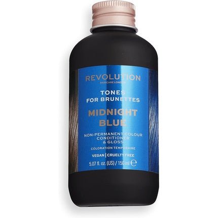 Makeup Revolution Haircare Tones for Brunettes Midnight Blue 150ml - Maison des fragrances