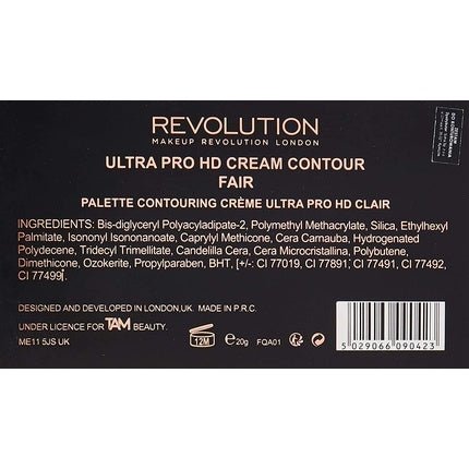 Makeup Revolution HD Pro Cream Contour Light 20g - Maison des fragrances