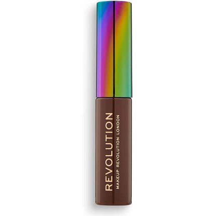 Makeup Revolution High Brow Gel with Cannabis Sativa M Brown 6ml - Maison des fragrances