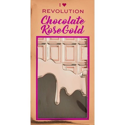 Makeup Revolution I Heart Chocolate Eyeshadow Palette Rose Gold - Maison des fragrances