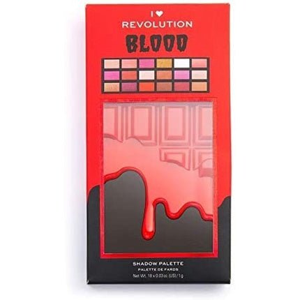 Makeup Revolution I Heart Revolution Blood Chocolate Palette - Maison des fragrances
