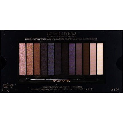 Makeup Revolution Iconic Smokey Eyeshadow Palette 12 Colors 13g - Maison des fragrances