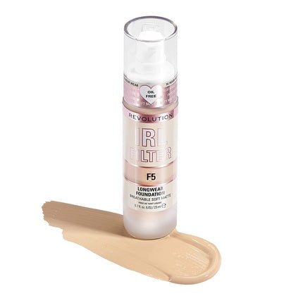 Makeup Revolution IRL Filter Longwear Foundation F5 23ml - Maison des fragrances
