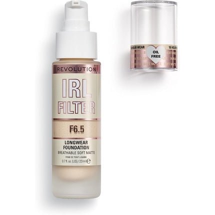 Makeup Revolution IRL Filter Longwear Foundation F6.5 23ml - Maison des fragrances