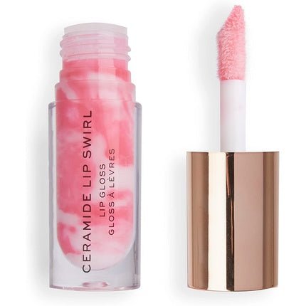 Makeup Revolution Lip Swirl Ceramide Gloss Lipgloss Sweet Soft Pink 4.5ml - Maison des fragrances