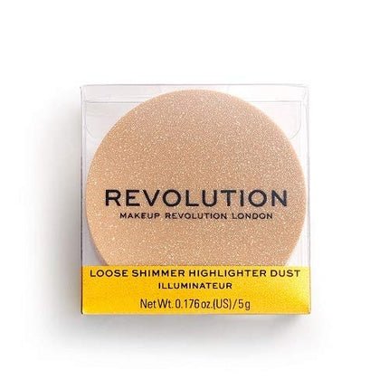 Makeup Revolution Loose Shimmer Highlighter Dust Rose Quartz - Maison des fragrances