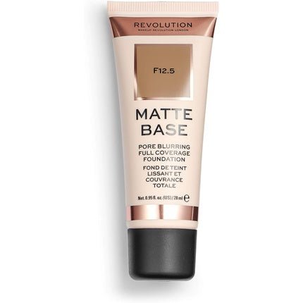 Makeup Revolution Matte Base Foundation F12.5 28ml - Maison des fragrances
