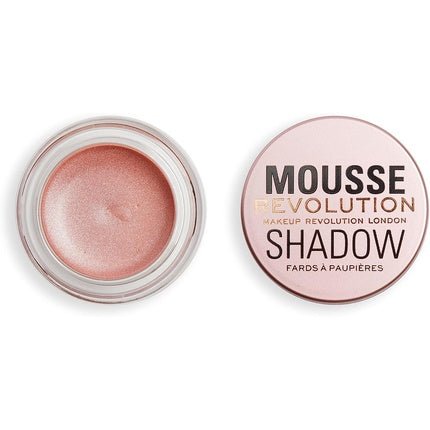 Makeup Revolution Mousse Shadow Creamy Colour for Cheeks and Eyes Whipped Lightweight Formula Cream to Powder Champagne 4g - Maison des fragrances